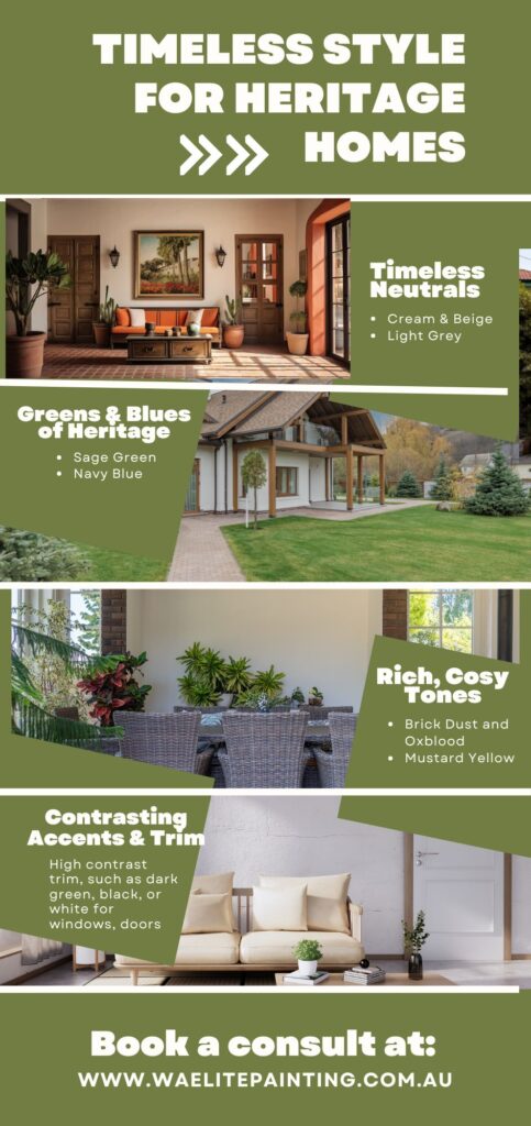 Elegant Colours for Heritage Homes